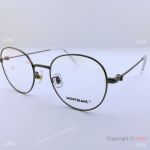 Replica Mont blanc Eyeglasses mb0085ok Gray Metal Frame